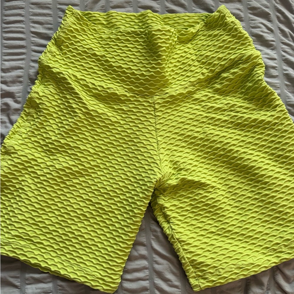 Booty by Brabants Vibrant Yellow Bike Shorts